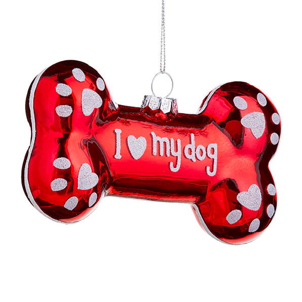 Choose Your Dog 3950115 Raz Imports Felt Dog Ornament 