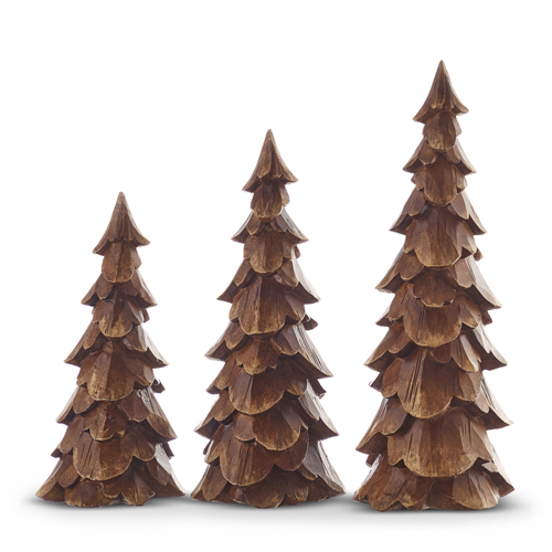 RAZ Imports~3" Resin Christmas Glittered Bird On Pinecone Ornament~Set of 4~Tree 
