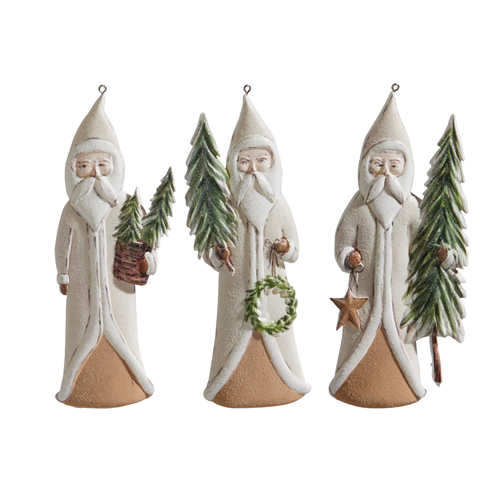 Raz Imports 2022 Christmas At The Lodge 18 Natural Feather Trees, Set of 2  